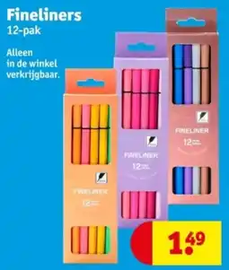 Kruidvat Fineliners aanbieding