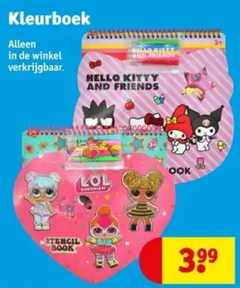 Kruidvat Kleurboek aanbieding