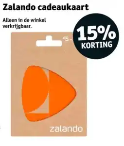 Kruidvat Zalando cadeaukaart aanbieding