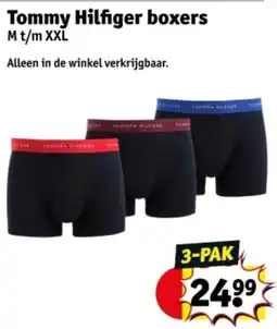 Kruidvat Tommy Hilfiger boxers aanbieding