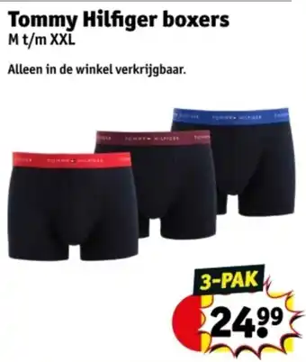 Kruidvat Tommy Hilfiger boxers aanbieding