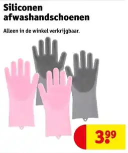 Kruidvat Siliconen Afwashandschoenen aanbieding