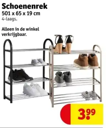 Kruidvat Schoenenrek aanbieding