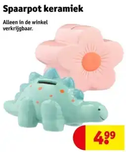 Kruidvat Spaarpot Keramiek aanbieding