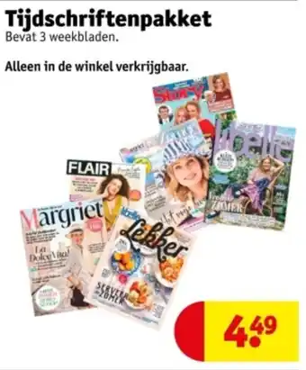 Kruidvat Tijdschriftenpakket aanbieding