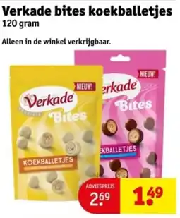 Kruidvat Verkade Bites Koekballetjes aanbieding