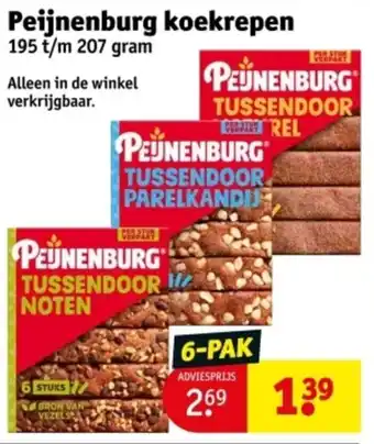 Kruidvat Peijnenburg koekrepen aanbieding