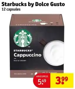 Kruidvat Starbucks by Dolce Gusto aanbieding