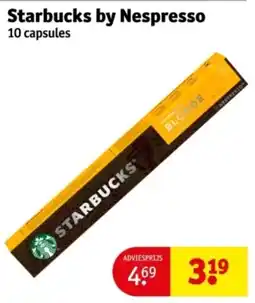 Kruidvat Starbucks by Nespresso aanbieding