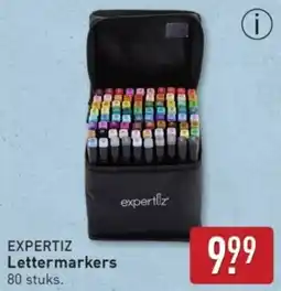 ALDI Expertiz Lettermarkers aanbieding