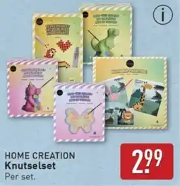 ALDI Home Creation Knutselset aanbieding