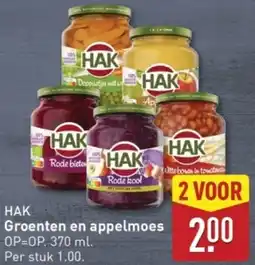 ALDI Hak Groenten en appelmoes aanbieding