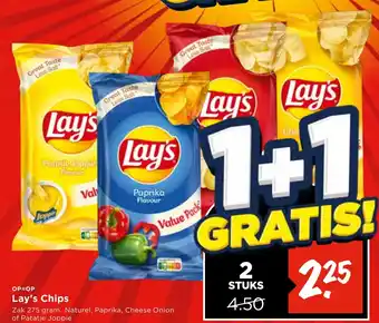 Vomar Voordeelmarkt Lay's Chips aanbieding