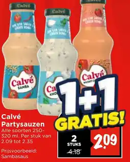 Vomar Voordeelmarkt Calvé Partysauzen aanbieding