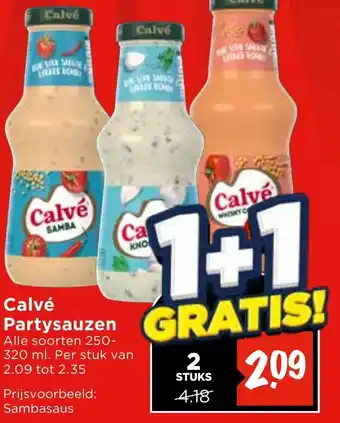 Vomar Voordeelmarkt Calvé Partysauzen aanbieding