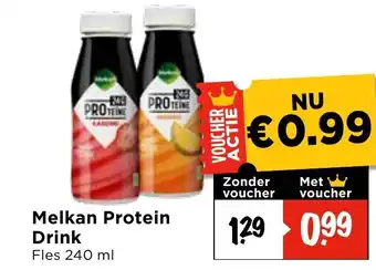 Vomar Voordeelmarkt Melkan Protein Drink aanbieding