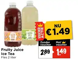 Vomar Voordeelmarkt Fruity Juice Ice Tea aanbieding