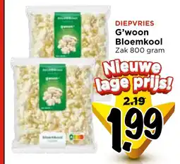 Vomar Voordeelmarkt G'woon Bloemkool aanbieding