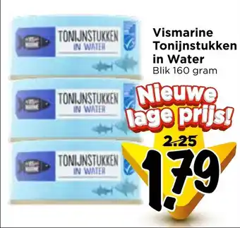 Vomar Voordeelmarkt Vismarine Tonijnstukken in Water aanbieding