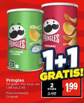 Vomar Voordeelmarkt Pringles aanbieding