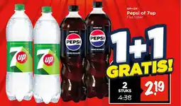 Vomar Voordeelmarkt Pepsi of 7up aanbieding