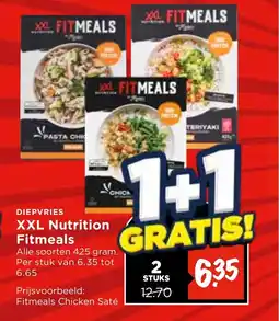 Vomar Voordeelmarkt XXL Nutrition Fitmeals aanbieding