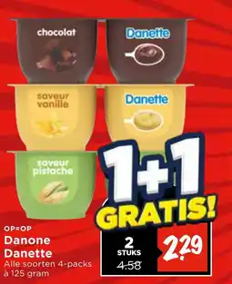 Vomar Voordeelmarkt Danone Danette aanbieding