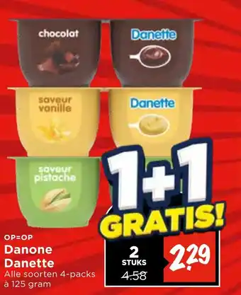 Vomar Voordeelmarkt Danone Danette aanbieding