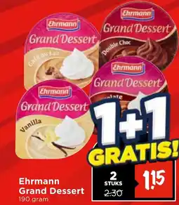 Vomar Voordeelmarkt Ehrmann Grand Dessert aanbieding