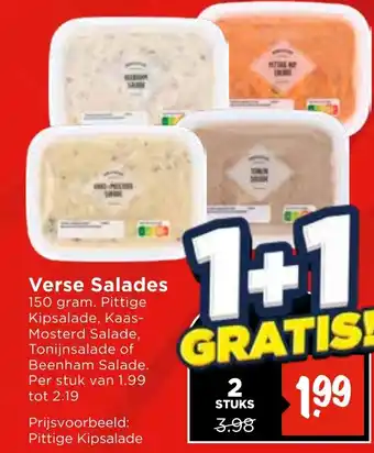 Vomar Voordeelmarkt Verse Salades aanbieding
