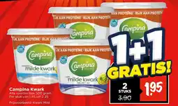 Vomar Voordeelmarkt Campina Kwark aanbieding