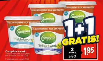 Vomar Voordeelmarkt Campina Kwark aanbieding