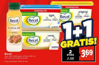 Vomar Voordeelmarkt Becel aanbieding