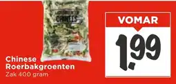 Vomar Voordeelmarkt Chinese Roerbakgroenten aanbieding