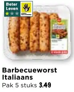 Vomar Voordeelmarkt Barbecueworst Italiaans aanbieding