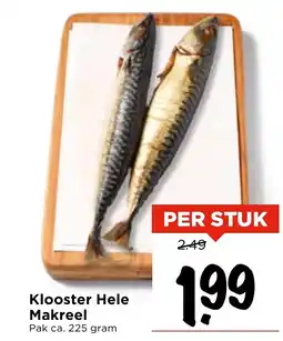 Vomar Voordeelmarkt Klooster Hele Makreel aanbieding