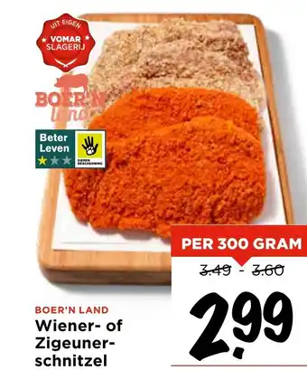 Vomar Voordeelmarkt Wiener of Zigeuner schnitzel aanbieding