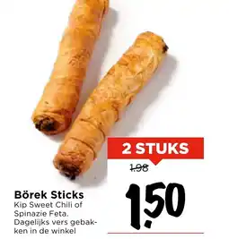 Vomar Voordeelmarkt Börek Sticks aanbieding