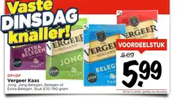Vomar Voordeelmarkt Vergeer Kaas aanbieding