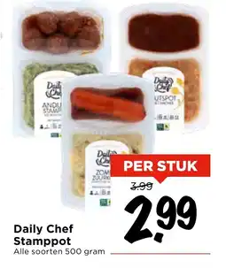 Vomar Voordeelmarkt Daily Chef Stamppot aanbieding