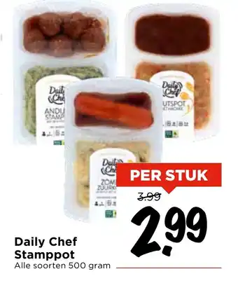 Vomar Voordeelmarkt Daily Chef Stamppot aanbieding