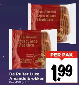 Vomar Voordeelmarkt De Ruiter Luxe Amandelbrokken aanbieding
