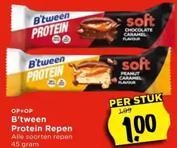 Vomar Voordeelmarkt B'tween Protein Repen aanbieding