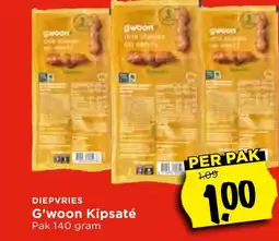 Vomar Voordeelmarkt G'woon Kipsaté aanbieding