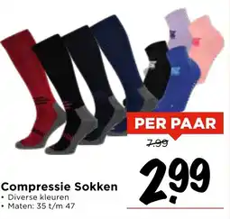 Vomar Voordeelmarkt Compressie Sokken aanbieding