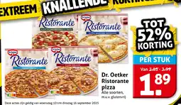 Hoogvliet Dr. Oetker Ristorante pizza aanbieding