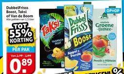 Hoogvliet DubbelFrisss Boost, Taksi of Van de Boom aanbieding