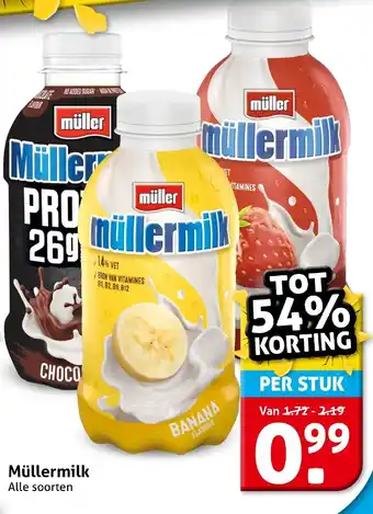 Hoogvliet Müllermilk aanbieding