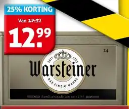 Hoogvliet Warsteiner aanbieding
