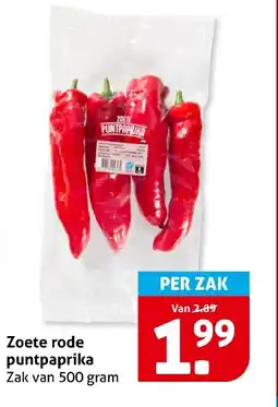 Hoogvliet Zoete rode puntpaprik aanbieding
